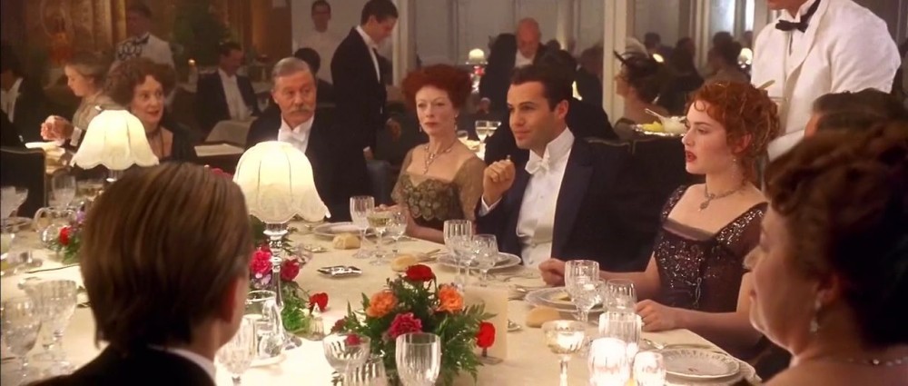 FOTO // Stridii, „vită a la Victoria", raţă sălbatică şi miel. Cum arată meniul unei cine servite pe Titanic